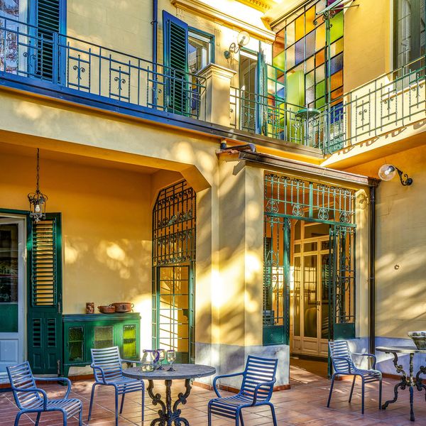 Dans le sud de l'Italie, une maison typique des années 1920